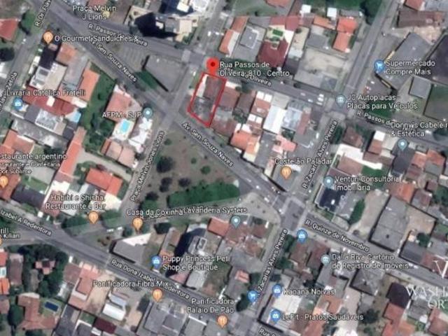 Terreno à venda, 613 m² por R$ 1.900.000,00 Centro São José dos Pinhais/PR