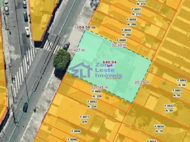 Terreno à venda, 650 m² por R$ 2.250.000,00 Parque Boturussu São Paulo/SP