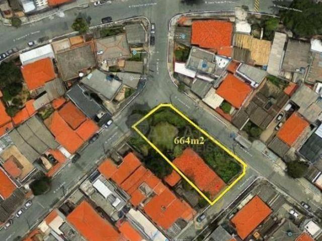 Terreno à venda, 664 m² por R$ 1.749.000,00 Jardim Cotinha São Paulo/SP