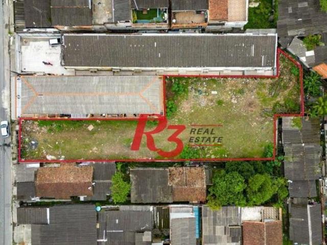Terreno à venda, 862 m² por R$ 900.000,00 Parque São Vicente São Vicente/SP