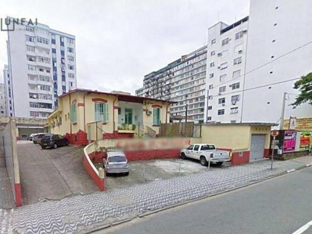 Terreno à venda, 880 m² por R$ 3.000.000 Centro São Vicente/SP