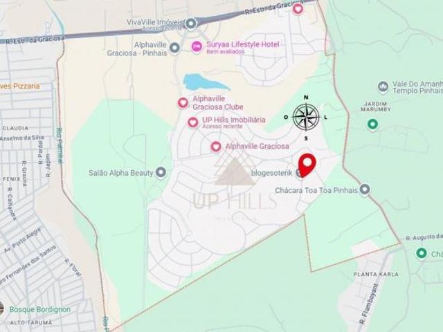 Terreno à venda, 919 m² por R$ 2.400.000,00 Alphaville Graciosa Pinhais/PR