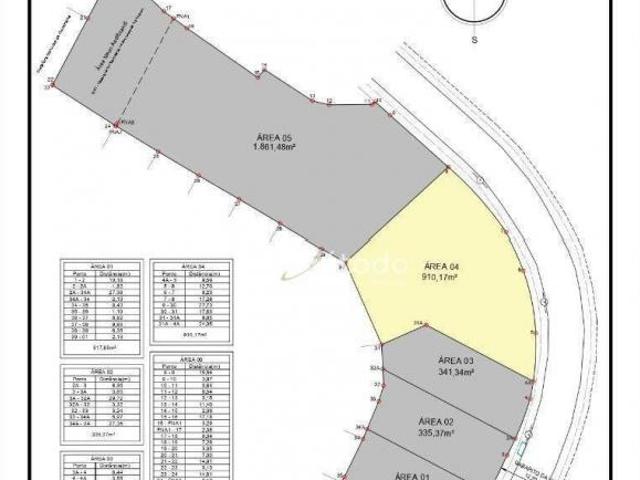Terreno à venda, 910 m² por R$ 753.517 Bairro Centro Guararema/SP