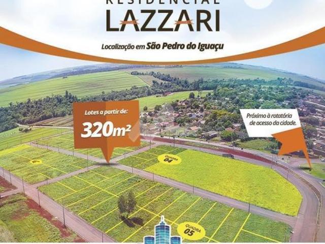 Terreno à venda com 443,40 m, em SAO PEDRO DO IGUACU PR