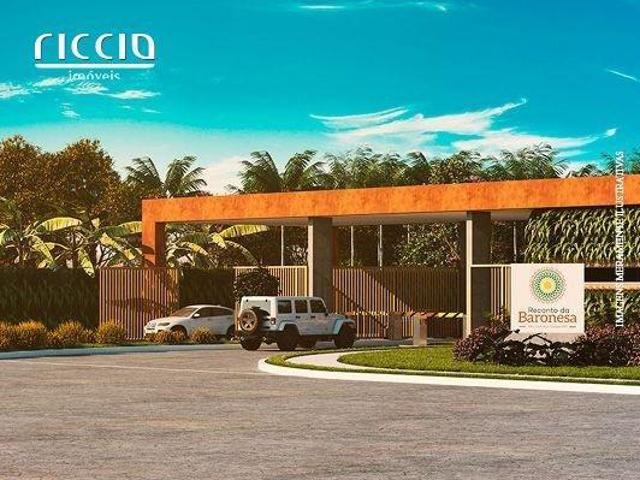Terreno de 1.038,04 m² á venda no Condomínio Recanto da Baronesa em São José dos Campos