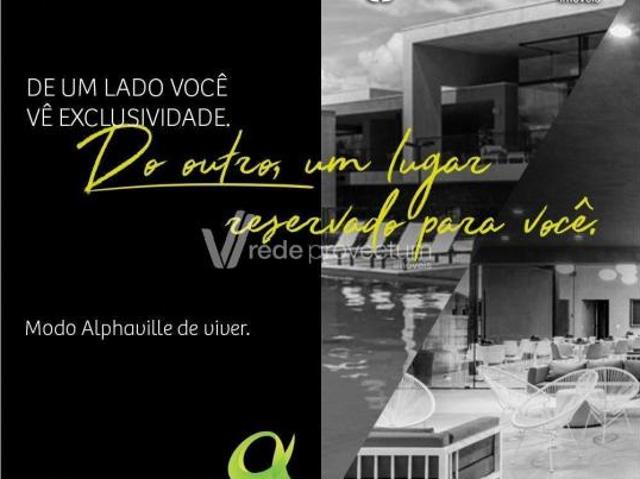 terreno à venda em Alphaville Dom Pedro