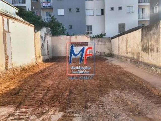 Terreno à venda em Diadema/SP, com 160m² de área, plano, limpo, murado e com documentação em ordem