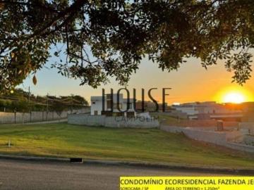 Terreno à venda em Fazenda Jequitibá: condomínio de alto padrão em Sorocaba, com 1250m² | TE2042