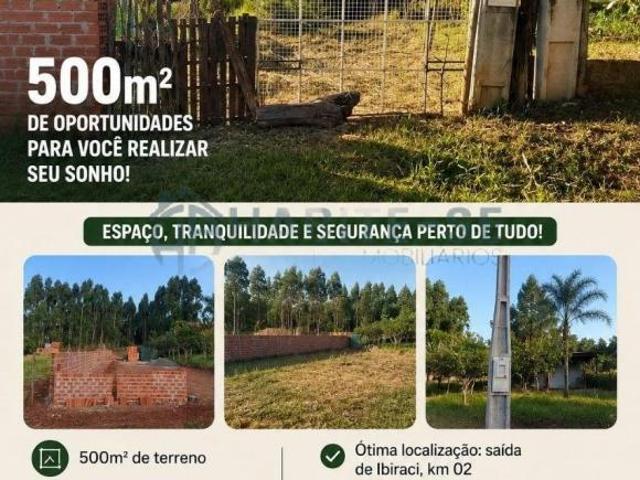 Terreno à venda em Franca SP, Bairro Recanto Paraíso 500m² de área! Venha construir seu sonho!