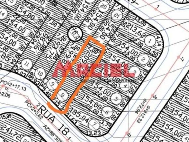 Terreno à venda em Jacareí SP, no Jardim Sant`anna do Pedregulho com 209,66 m² de área Res/Com