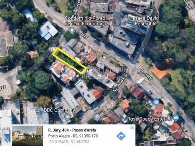 Terreno à venda no Passo da Areia Porto Alegre