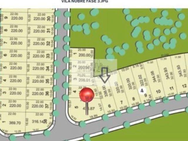 Terreno a venda no Residencial Parque Vila Nobre
