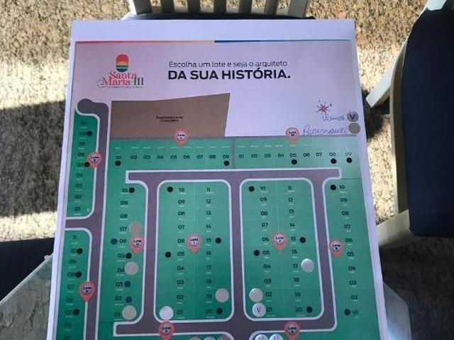 Terreno à venda, Santa Maria Rio das Pedras/SP