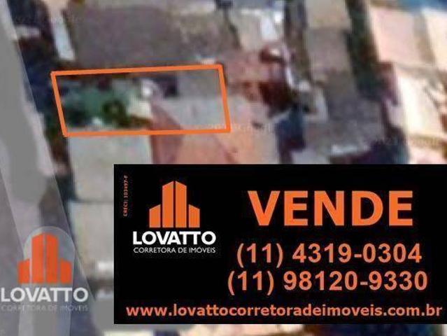 Terreno à venda Vila Guarará Santo André/SP