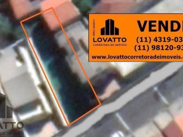 Terreno à venda Vila Príncipe de Gales Santo André/SP