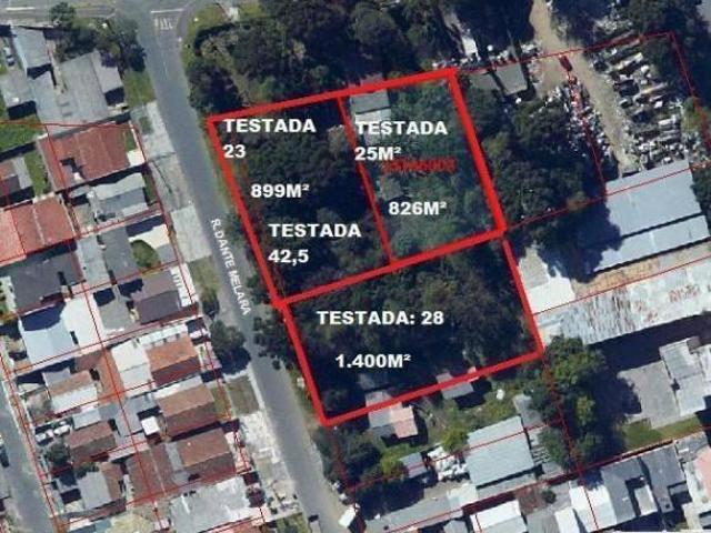 Terreno à venda ZR4, 3126 m² por R$ 4.100,000,00 Cajuru Curitiba/PR