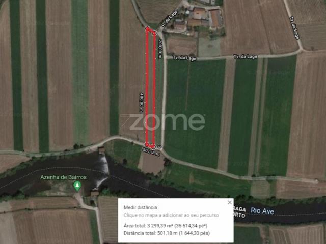 Terreno agrícola com 3.300 M2 em Fradelos Famalicão