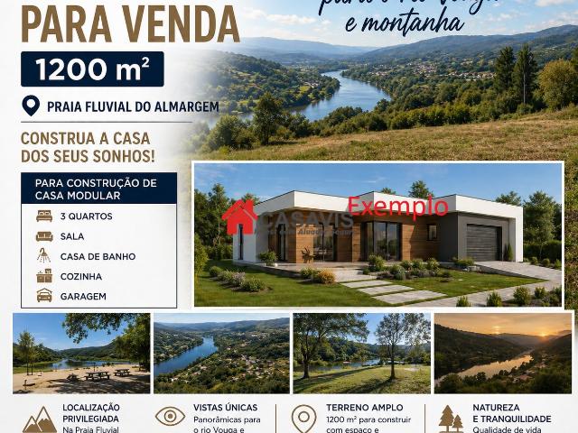Terreno amplo para investimento em Almargem, Viseu