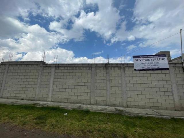 TERRENO BARDEADO EN VENTA, SAN MIGUEL ZINACANTEPEC, AV. ADOLFO LOPEZ MATEOS, AV. LAS TORRES