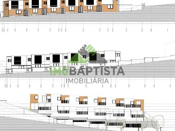 Terreno c/ projeto aprovado para 6 moradias em Canedo