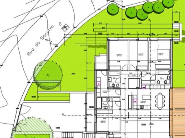 Terreno Vale dos Esquilos Projeto Aprovado para Moradia Térrea de Autor