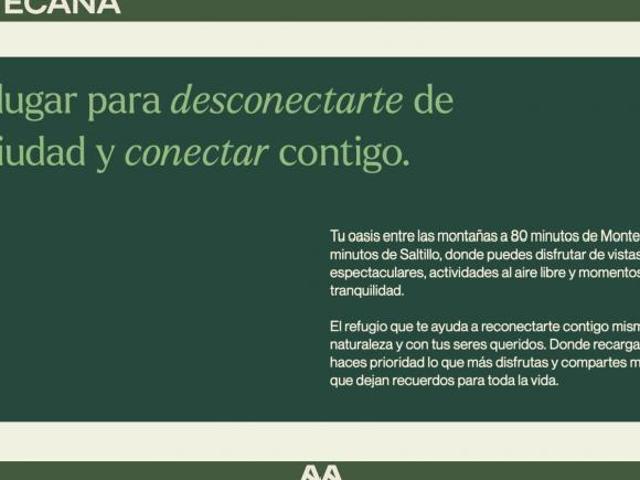 TERRENO CAMPESTRE EN VENTA en ARTEAGA, COAH