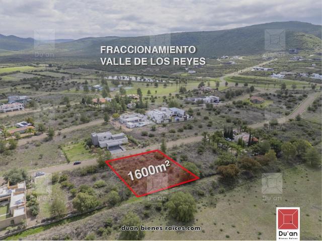 Terreno Campestre Residencial de 1,600 m2 en Venta en Valle de Los Reyes, Lagos, Jal