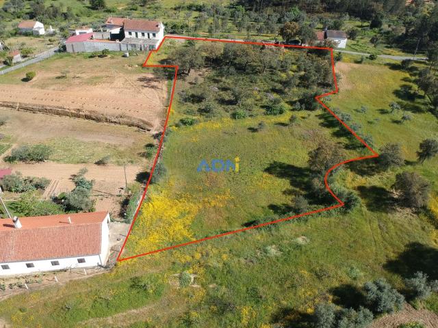 Terreno com 4769m2, com casa de pedra, servido por estrada pavimentada, eletricidade, água e comunicações
