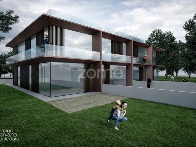 Terreno com 5.300 m2 para construção de moradias Grijó, V.N. Gaia