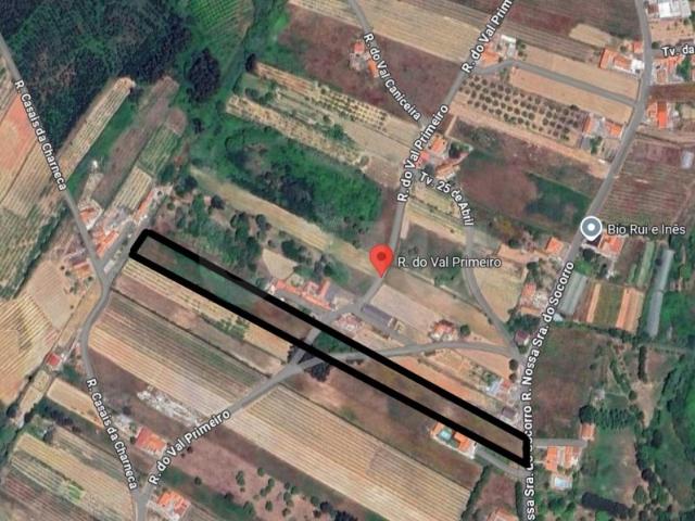 Terreno urbanizável com 9760m2, para venda em Carvalhal, Bombarral