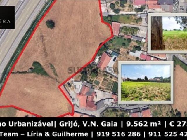 Terreno com 9.562 m2 Grijó, Vila Nova de Gaia