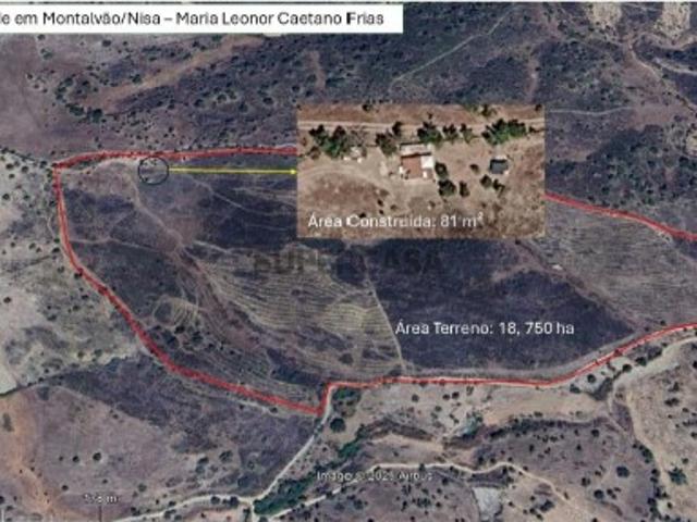 Terreno com 18,75 ha em Montalvão, Nisa natureza, água e privacidade no Alto Alentejo