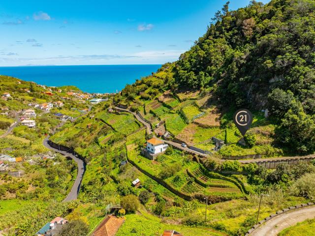 Terreno com Vista Mar e Natureza em Porto da Cruz