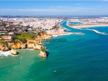 Terreno com Vista Mar para construção de prédio com 9 apartamentos em Lagos, Algarve, Portugal