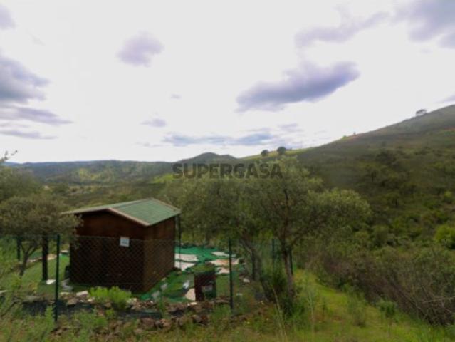Terreno com casa de Madeira