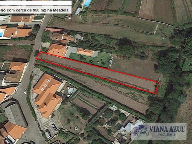 Terreno com cerca de 950 m2, na Meadela, Viana do Castelo