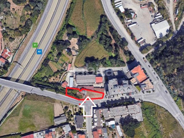 Terreno com PIP aprovado em Águas Santas Porto