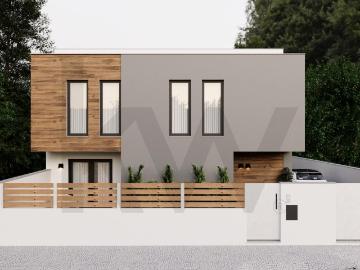 Terreno com Projecto aprovado para moradia T4 mais Escritório