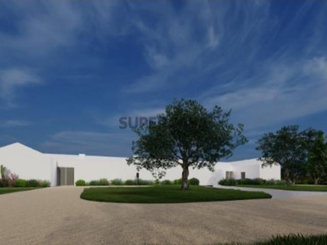 Terreno com projecto de arquitectura aprovado em Melides