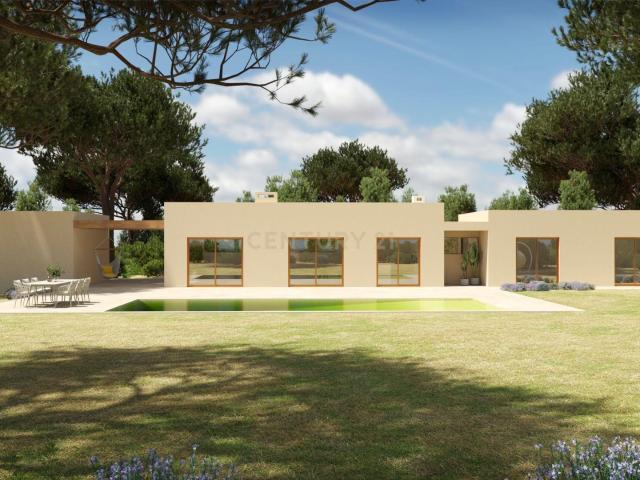 Terreno para construção de moradia térrea, junto a Praia do Meco e Lagoa de Albufeira, Sesimbra