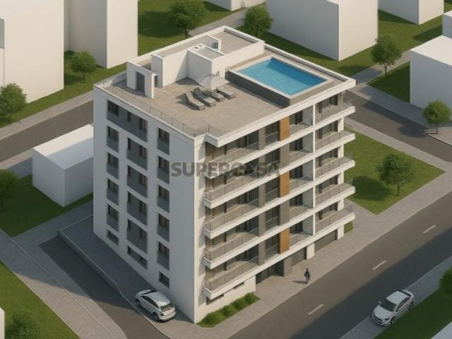 Terreno com Projeto Aprovado para 40 Fogos + Piscina no Rooftop Av. Salgado Zenha, Santo António dos Cavaleiros