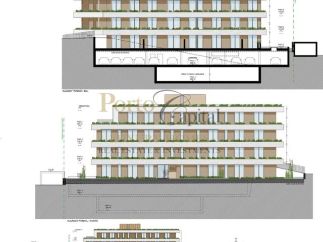 TERRENO COM PROJETO APROVADO PARA EDIFÍCIO MULTIFAMILIAR BALTAR, PAREDES