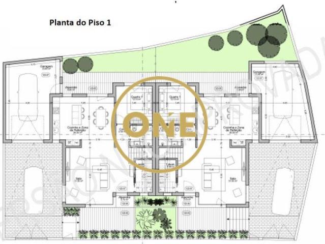 Terreno com Projeto aprovado para 2 Moradias Geminadas em S. Bartolomeu Costa de Prata