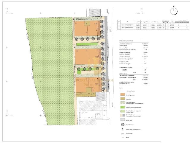 Terreno com projeto para construção de 3 blocos de apartamentos