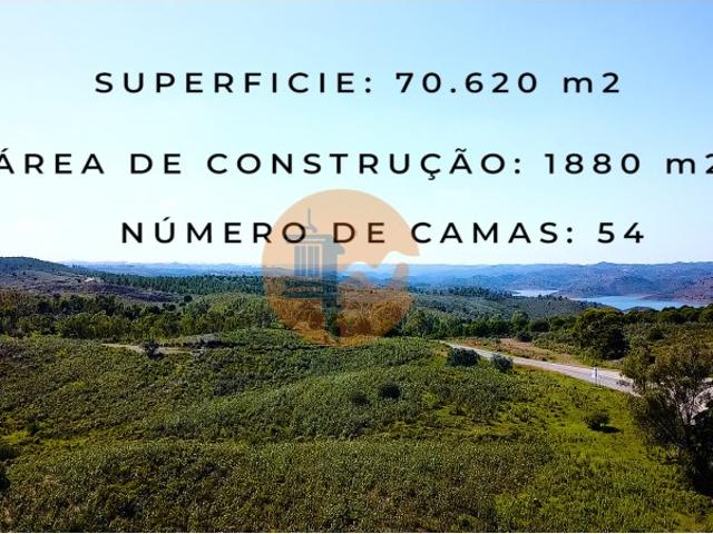 Terreno com Projeto Previamente Aprovado para Hotel Rural de 3 Estrelas Oportunidade junto à Barragem de Odeleite