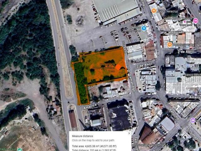 Terreno comercial de 4,600 m2 sobre libramiento Sur en Nueva Rosita