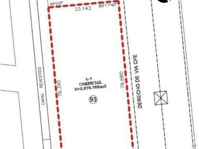 Terreno Comercial de 2,670.768 m? en Venta en Fracc. ?ngeles de Puebla