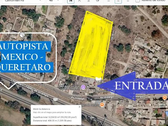 Terreno Comercial de Se Renta Completo en Fracción