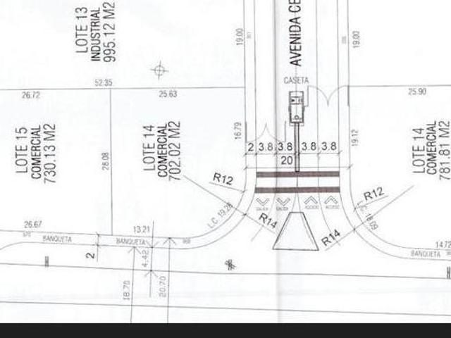 Terreno Comercial en Venta