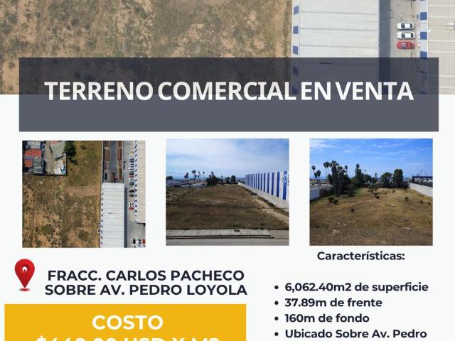 TERRENO COMERCIAL EN VENTA